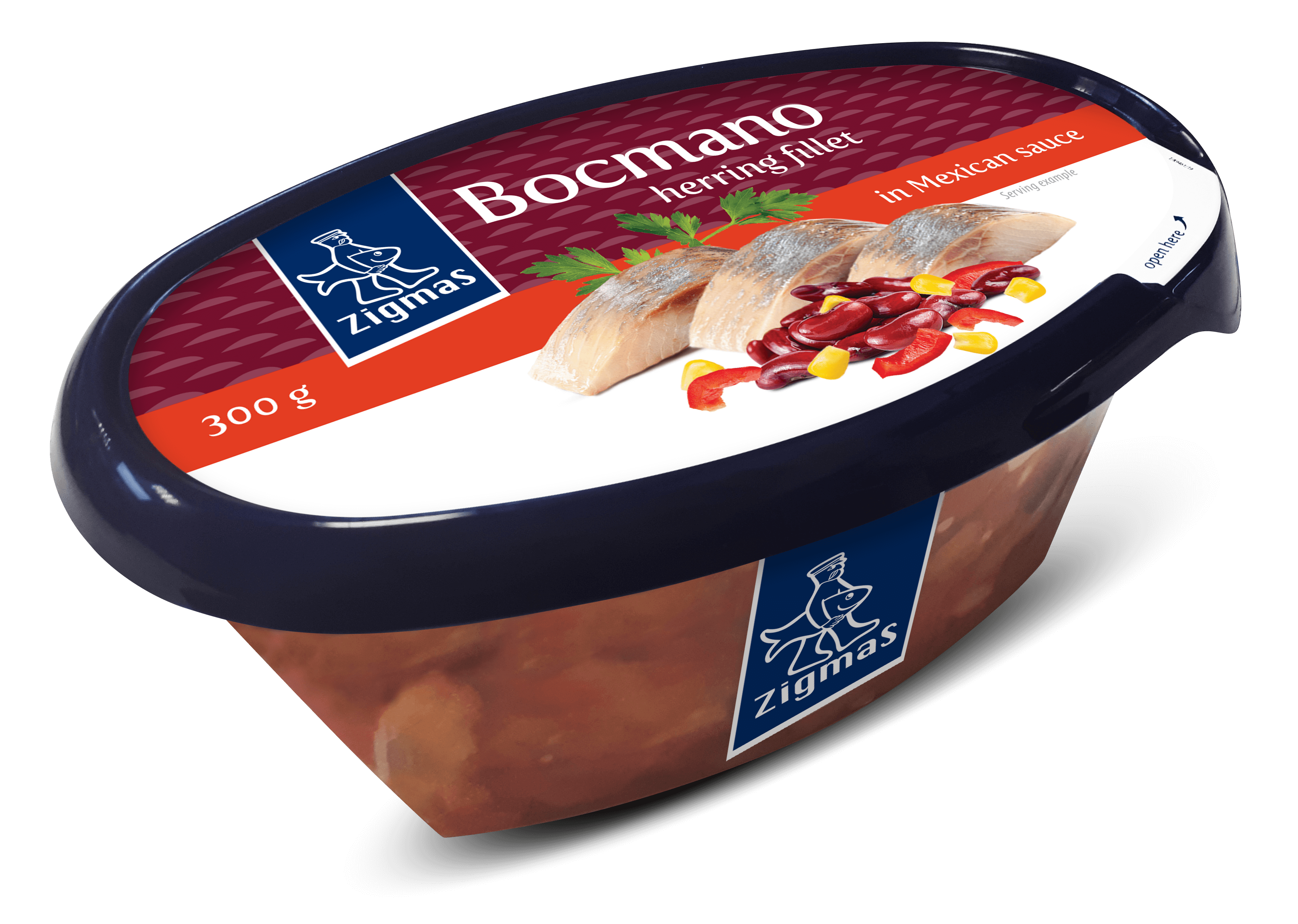 BOCMANO silkių filė MEKSIKIETIŠKAME padaže