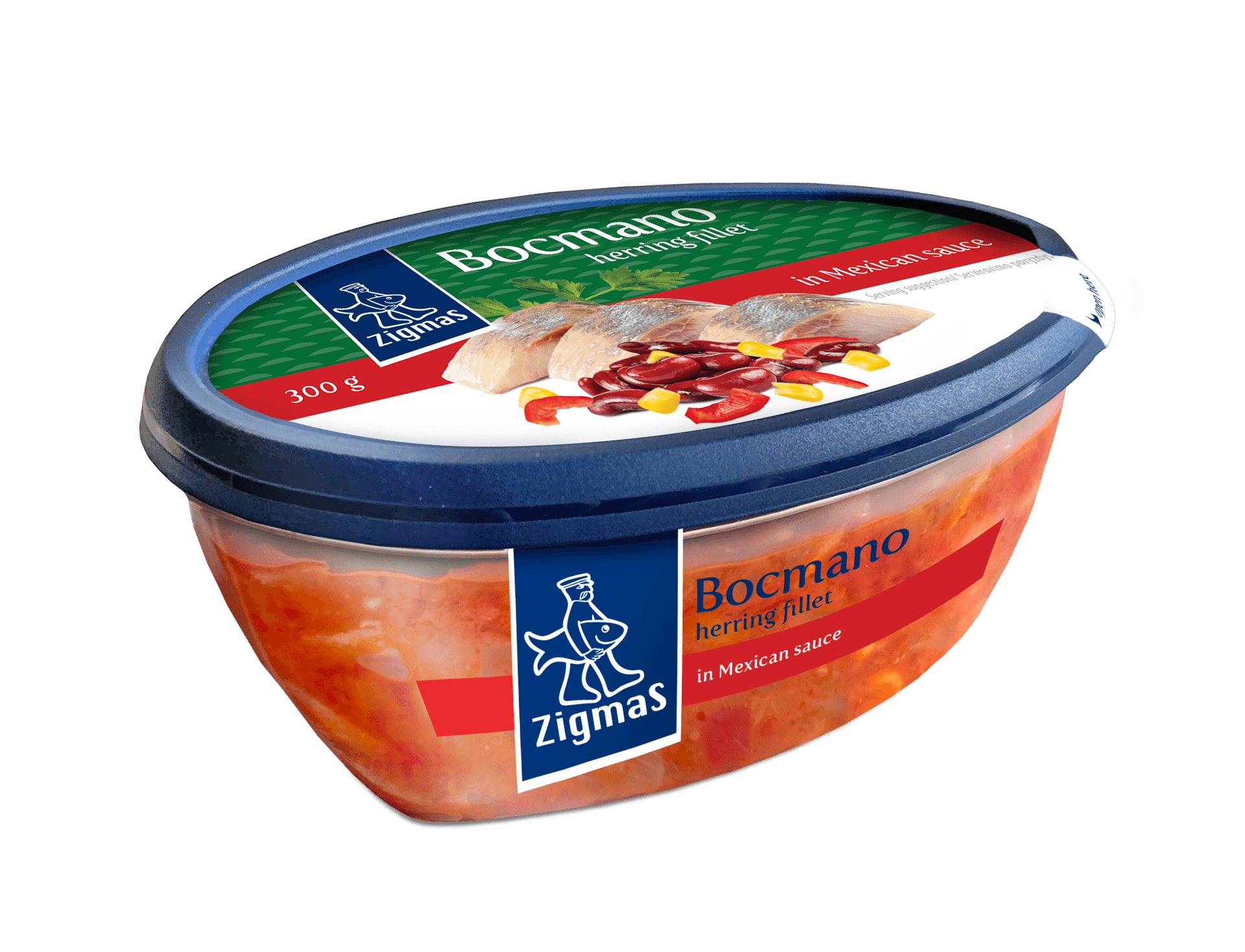 BOCMANO silkių filė meksikietiškame padaže